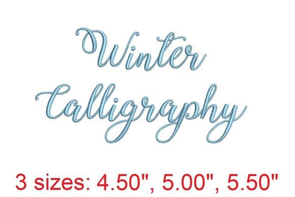 Winter Calligraphy